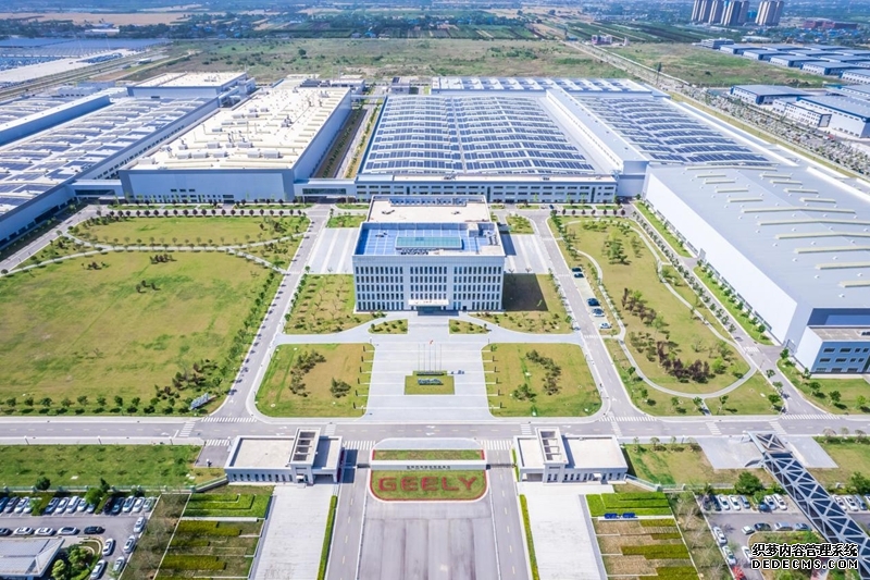 吉利汽车西安制造基地。西安经开区供图