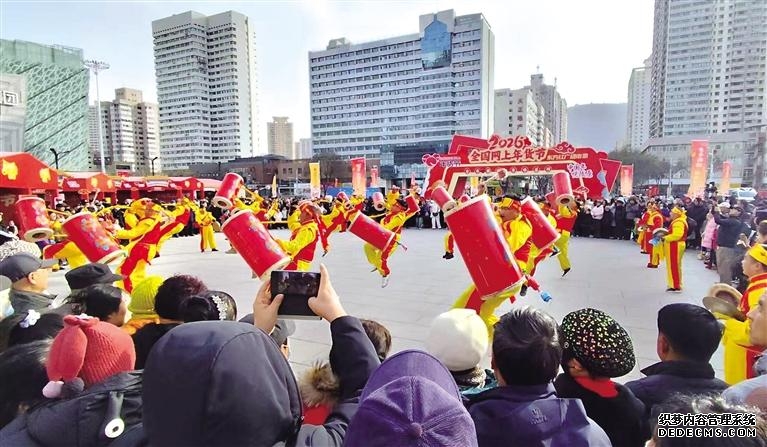 兰州太平鼓点燃现场激情