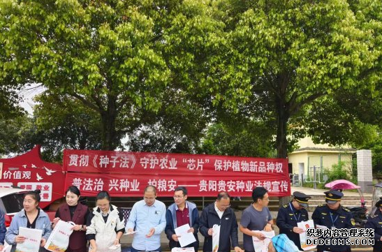 普法现场。