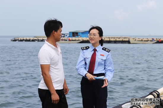 防城港市防城区税务局“小税蜜”青年税费服务团对渔企项目筹备到生产经营全流程跟进，在资料准备、纳税申报、政策落实、税款核算等环节提供精准服务。